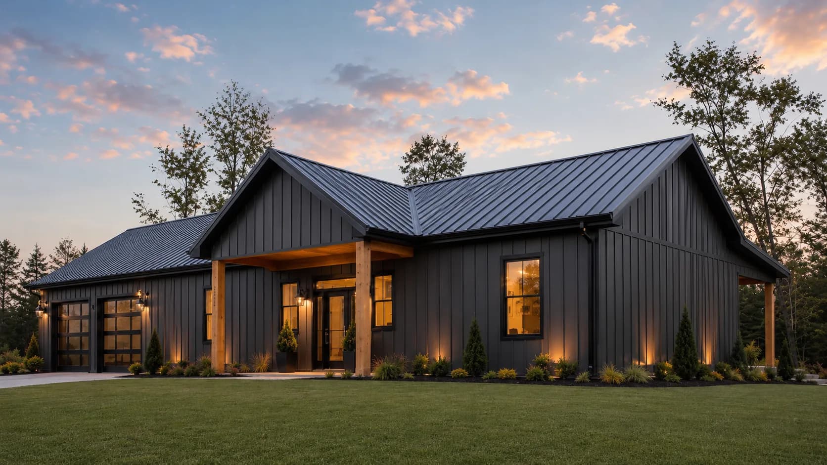 Residential steel building