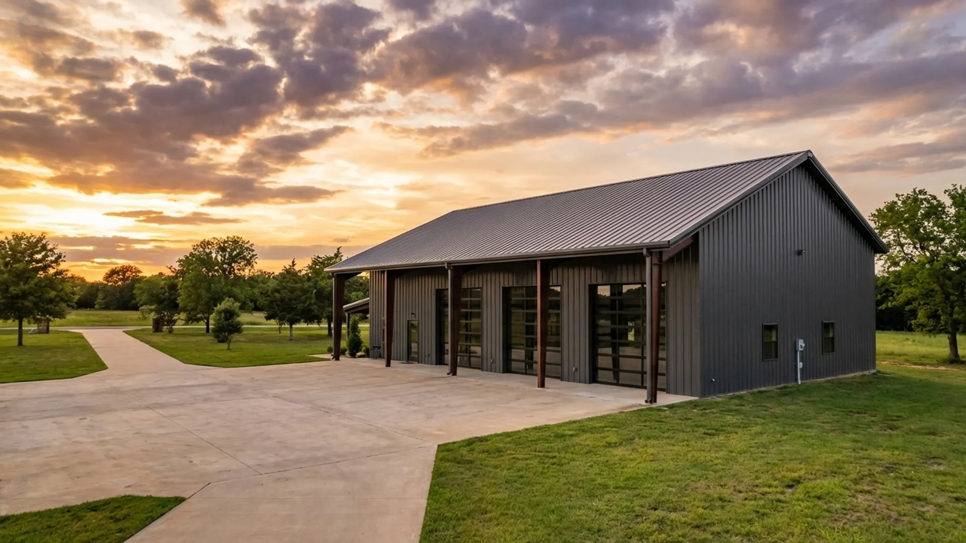 Metal Garage Kits & Shop Buildings